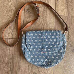 Denim Crossbody Purse